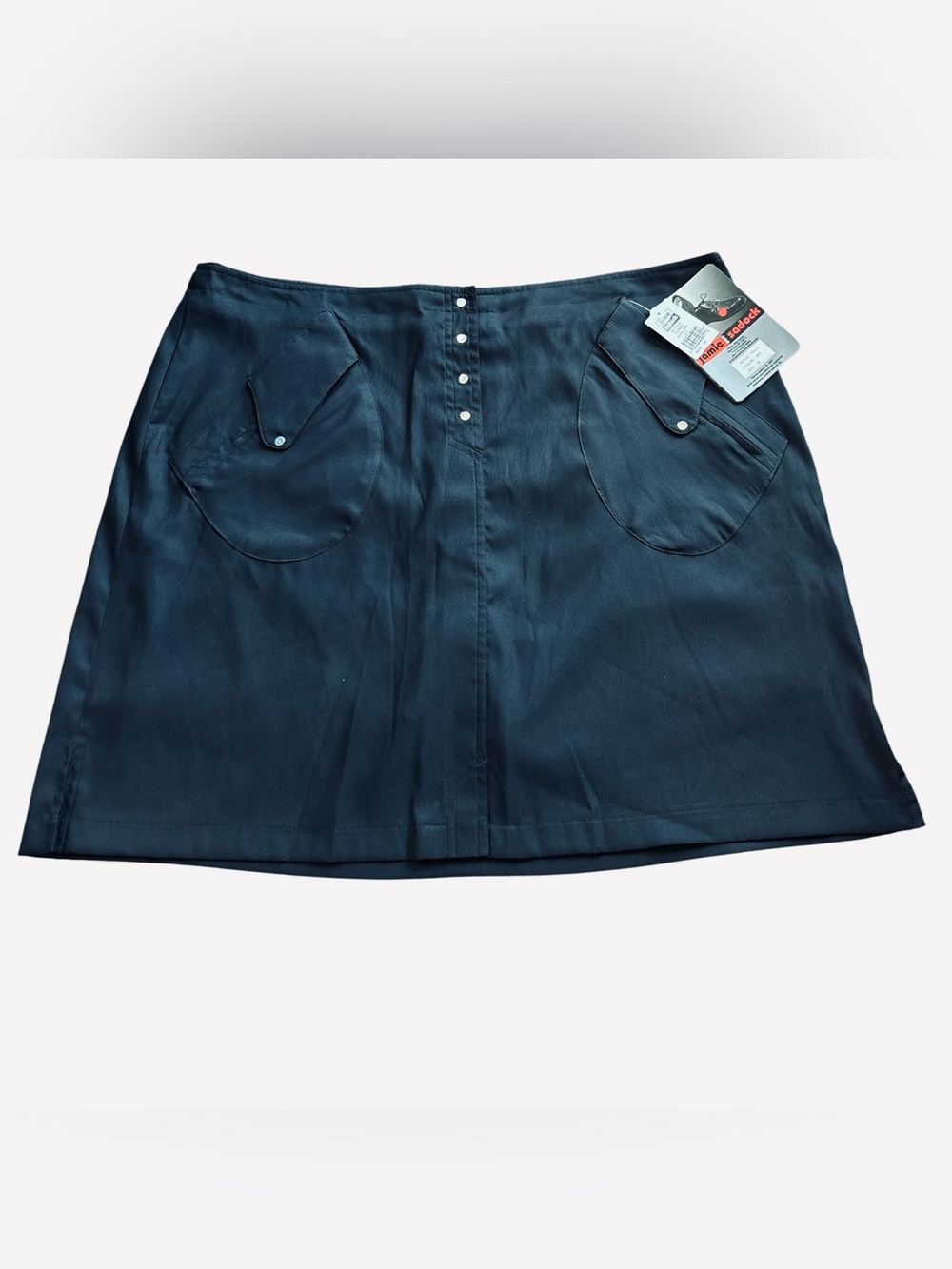 NWT Jamie Sadock Hybrid Skort Black Golf Tennis Pickleball Athleisure Size 18